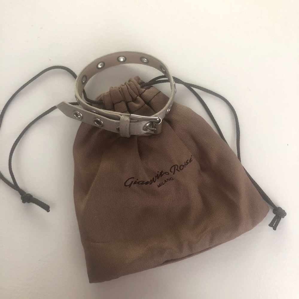 Gianvito Rossi Satin bracelet